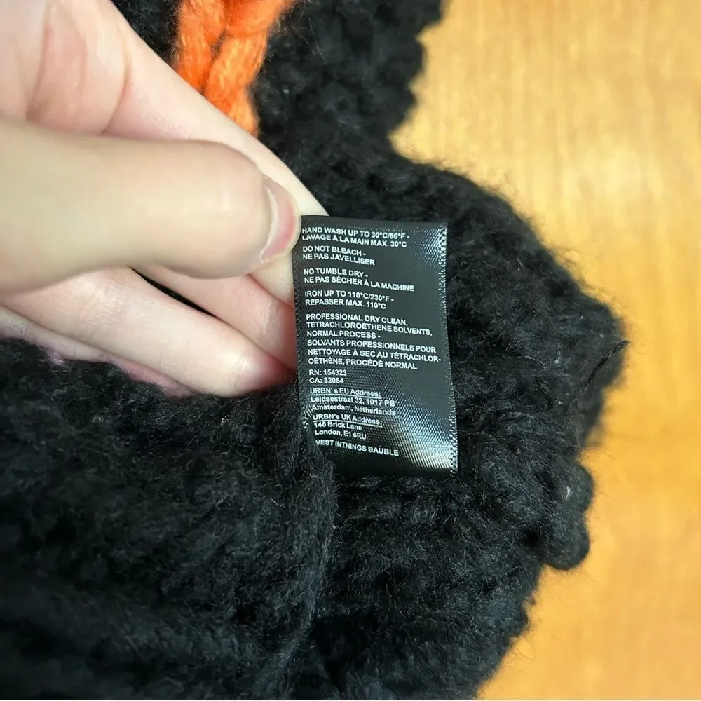 Anthropologie Maeve Bauble Multicolor Pullover Sweater Vest One Size - Picture 9 of 11